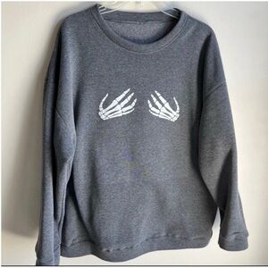 Skeleton Hands Sweatshirt